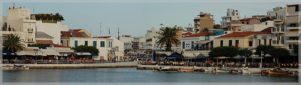 Abendstimmung in Agios Nikolaos
