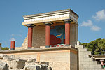 das bekannteste Detail von Knossos
