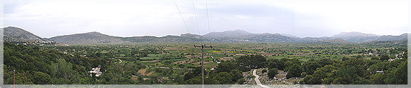 Blick auf die Lassithi-Hochebene