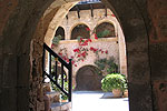 Eingang ins Kloster Toplou