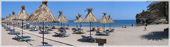 Am Palmenstrand von Vai