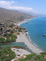 Palmenstrand Preveli