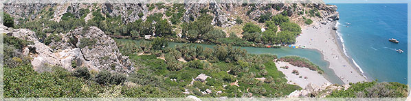Palmenstrand Preveli