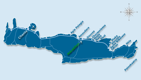 Kreta Karte