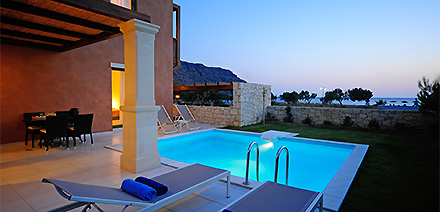 Kreta: Südkreta Ferienhäuser Beachfront Villas Plakias