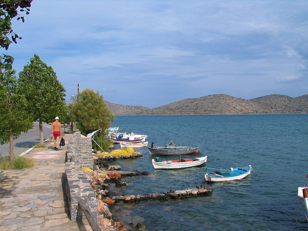 Elounda Ost Kreta. Karte, Tipps u. Informationen. Fotos.