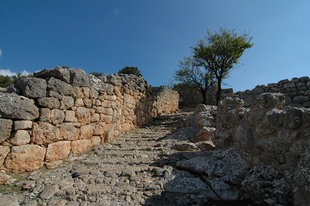 Wunderschone Dorische Ruinenstatte Auf Kreta Bilder