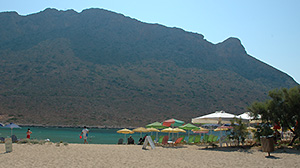 Baden in der Bucht von Stavros auf der Halbinsel Akrotiri